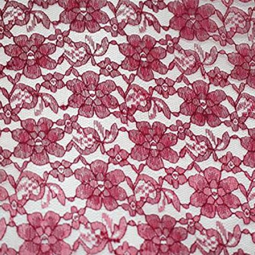 Lace Floral Rachelle Fabric 60 Wide Sold by The Yard Burdy