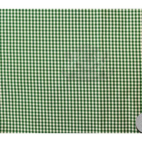 Poly Poplin Gingham Fabric Mini Checkers 58 Wide Sold by The Yard...