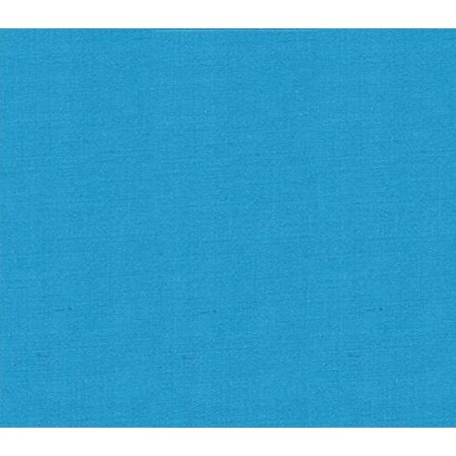 Polyester Cotton Fabric Broadcloth Turquoise / 60 Wide/Sold by Th...