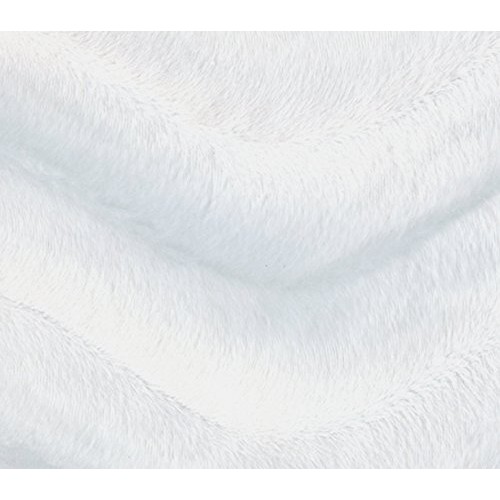Velboa Fabric Faux Fake Wave Fur White / 60 Wide/Sold by The Yard