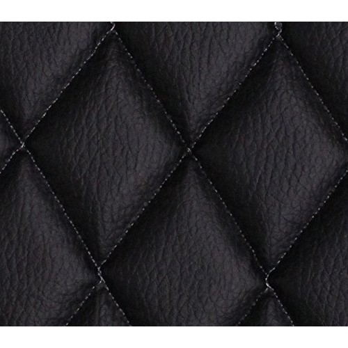 Vinyl Grain Texture Quilted Foam Fabric 2 x 3 Diamond with 3/8 ...