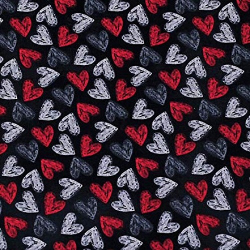 Valentines Day Love Holiday 100% Cotton Sewing Fabric fat quarter...