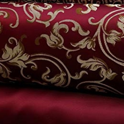 Damask Jacquard, Upholstery and Drapery 58 Jacquard Fabric Sold b...