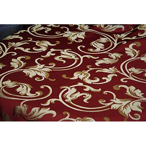 Damask Jacquard, Upholstery and Drapery 58 Jacquard Fabric Sold b...