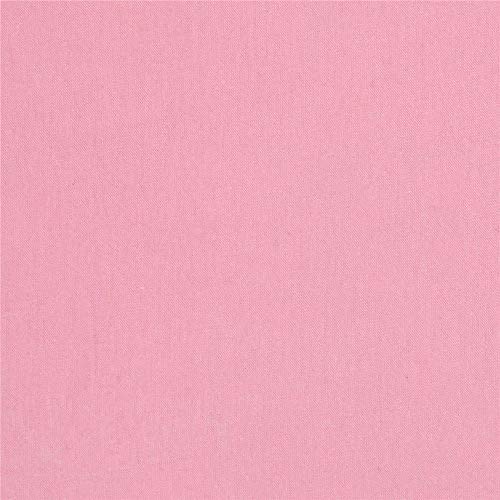 Fabric Merchants Light Pink Cotton Lycra Spandex Jersey Knit, Yard