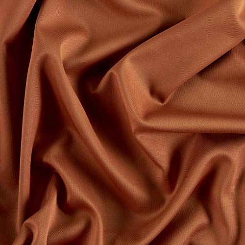 Fabric Merchants Techno Scuba Knit Fabric, Camel, Fabric By The Yard