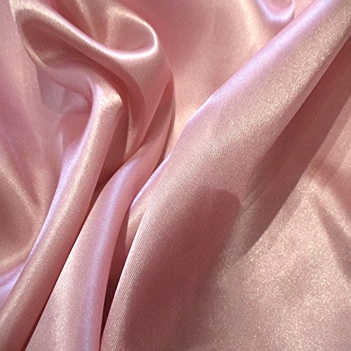 Dusty Rose 60 Charmeuse Satin 58 Inch Wide !00% Polyester JN00054