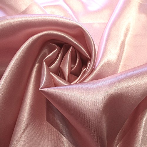 Dusty Rose 60 Charmeuse Satin 58 Inch Wide !00% Polyester JN00054