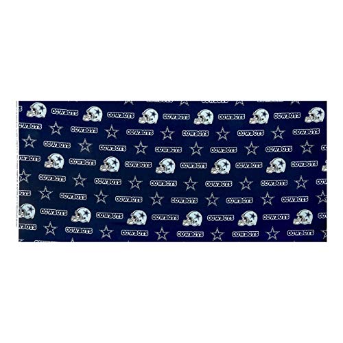 Fabric Traditions NFL Cotton Broadcloth Dallas Cowboys Blue Fabric...