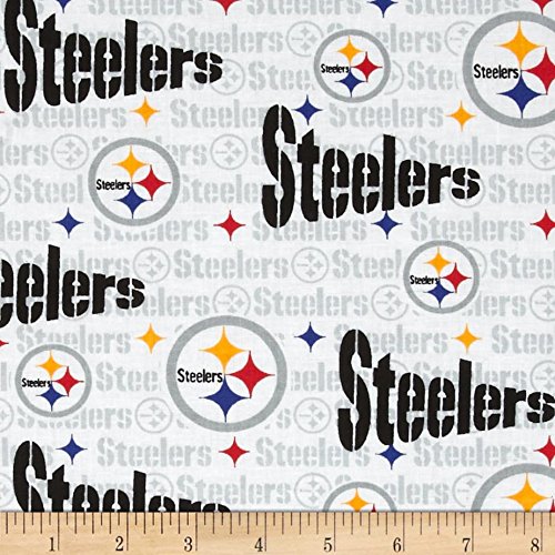 Fabric Traditions NFL Cotton Broadcloth Pittsburgh Steelers Multi ...