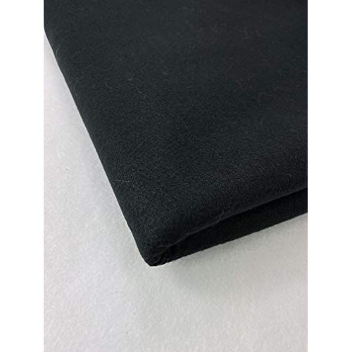 FabricLA Acrylic Felt by The Yard 72 Wide X 1 YD Long - Black
