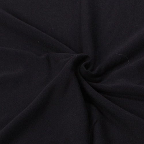 FabricLA Cotton Spandex Jersey Fabric 12 oz - Solid Colors 1 Yard...