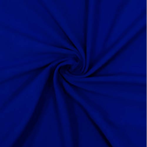 FabricLA Cotton Spandex Jersey Fabric 12 oz - Solid Colors 2 Yard...
