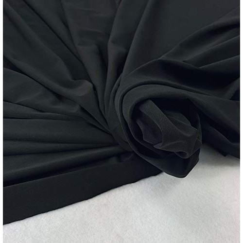 FabricLA ITY Fabric Polyester Spandex Lycra, 2 Way Strectch, 58 -...
