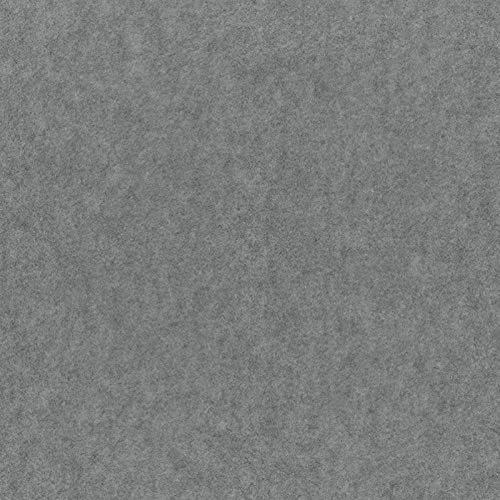 FabricLA Printed Fleece Fabric - 2 Yards Solid - Heather Gray