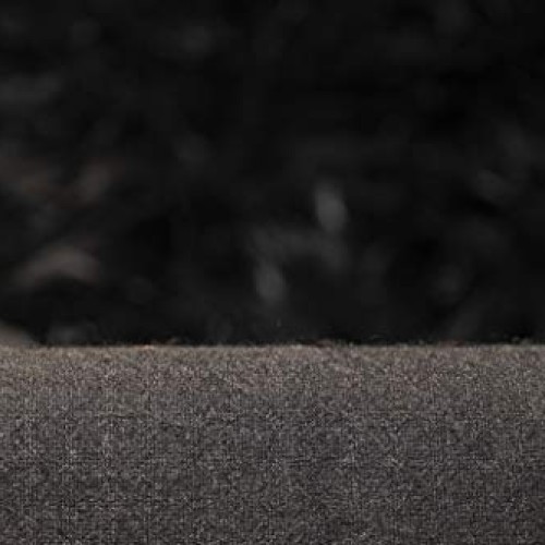 FabricLA Shaggy Faux Fake Fur Fabric - Half Yard Black