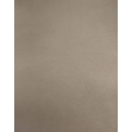 FABRICS FOREVER - Faux Leather Suede Fable Light Brown Upholstery ...