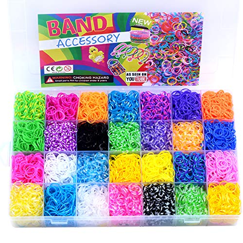 12000+ Rubber Bands Refill Loom Set: 11,000+ DIY Loom Bands in 28 ...