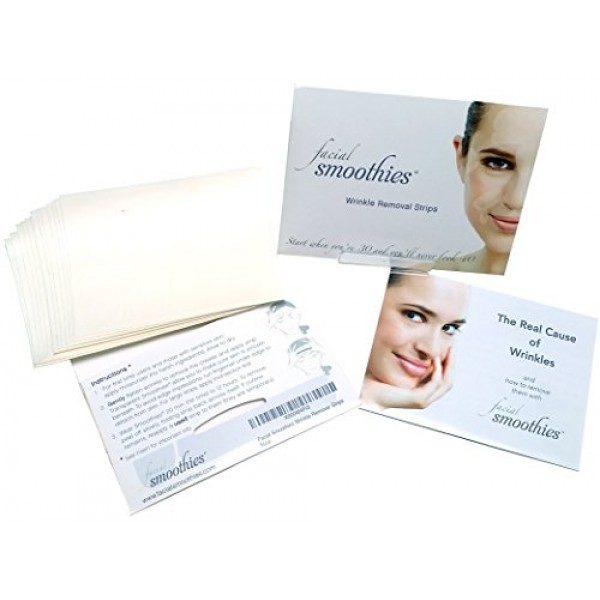 Facial Smoothies Wrinkle Remover Strips - rapid anti-wrinkle treat...