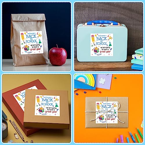FaCraft 36PCS Back to School Stickers Labels 4 Back to School Dec...