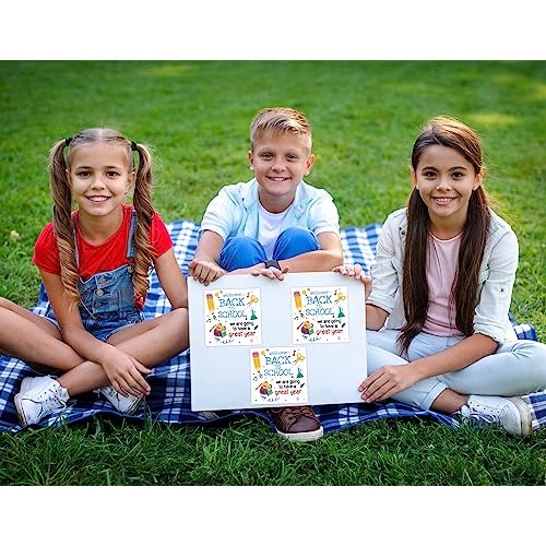 FaCraft 36PCS Back to School Stickers Labels 4 Back to School Dec...
