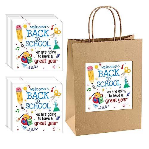 FaCraft 36PCS Back to School Stickers Labels 4 Back to School Dec...