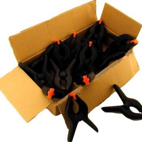 20 pc. 4 1/2 Plastic Spring Clamp