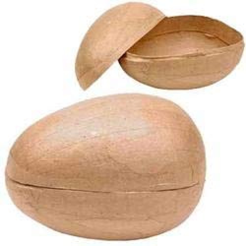 Factory Direct Craft Package of 24 Pieces of Bulk Paper Mache Egg ...