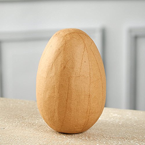 Paper Mache Craft Eggs Set of 6
