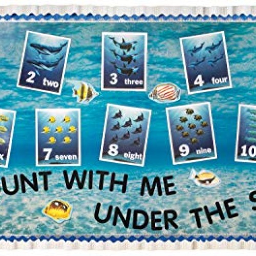 Pacon Fadeless Under the Sea Pattern Art Paper Roll, 48 Inches x 1...