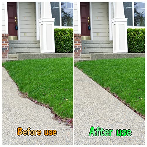 Fadown Edger Lawn Tool Half Moon Lawn Edger with Saw-Tooth Blade f...