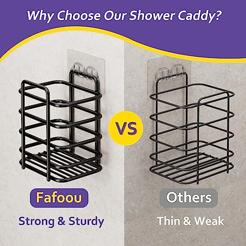 FAFOOU Shower Caddy Shower Organizer 5 Pack Adhesive Shower Shelve...
