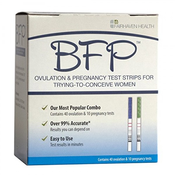 BFP Ovulation & Pregnancy Test Strips, Made in N. America, 40 LH O...