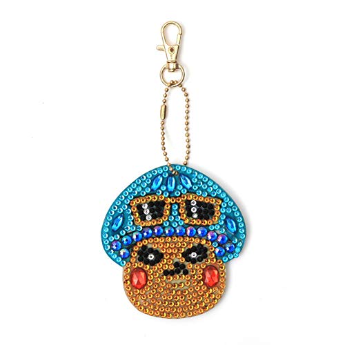 Diamond Painting Keychain Kit for Kids and Adults, DIY Full Drill ...