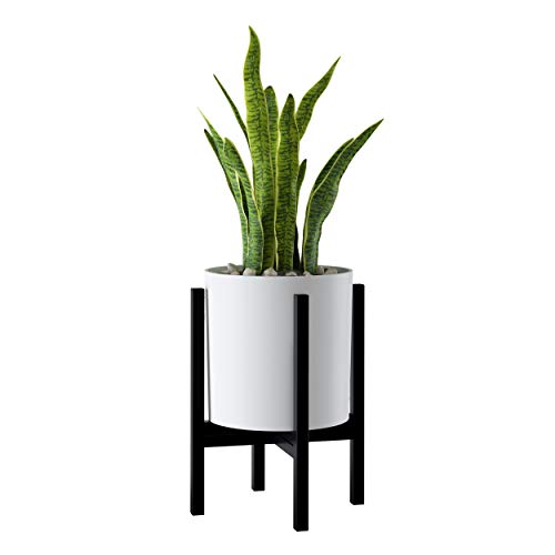 FaithLand Plant Pot 10 inch - Perfectly Fits Mid-Century Modern Pl...