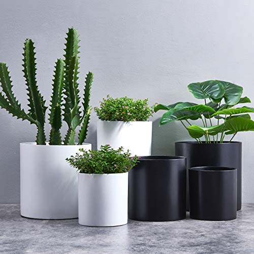 FaithLand Plant Pot 10 inch - Perfectly Fits Mid-Century Modern Pl...