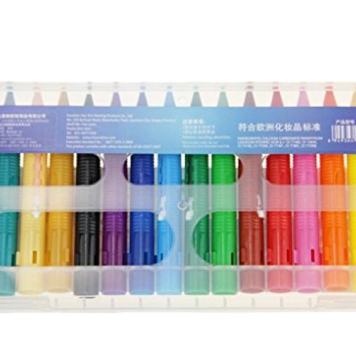 Face Body Paint Crayons Painting Fun Sticks Set 16 Colors Professi...