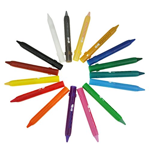Face Body Paint Crayons Painting Fun Sticks Set 16 Colors Professi...