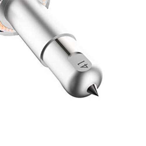 Replacement QuickSwap Engraving Tip + Housing,Silver for Cricut Ma...