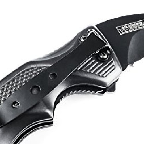 Full Metal CSGO Karambit Claw Tactical Spring Assisted Folding Kni...