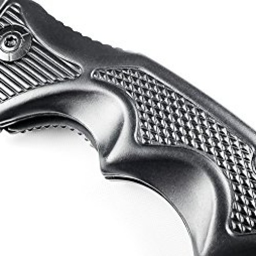 Full Metal CSGO Karambit Claw Tactical Spring Assisted Folding Kni...