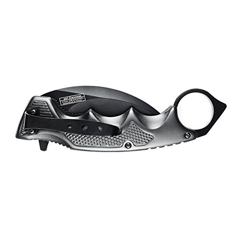 Full Metal CSGO Karambit Claw Tactical Spring Assisted Folding Kni...