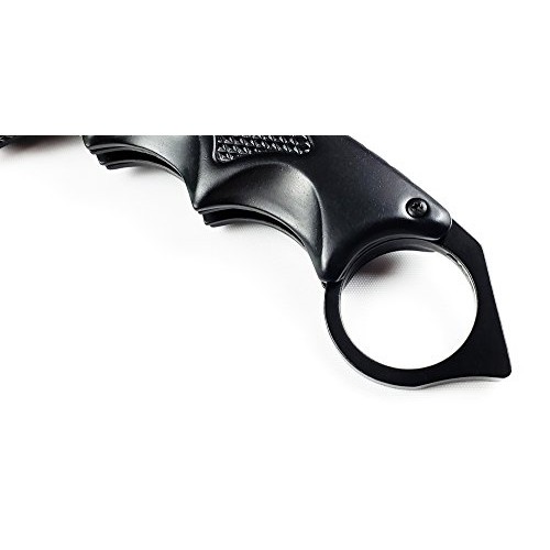 Full Metal CSGO Karambit Claw Tactical Spring Assisted Folding Kni...