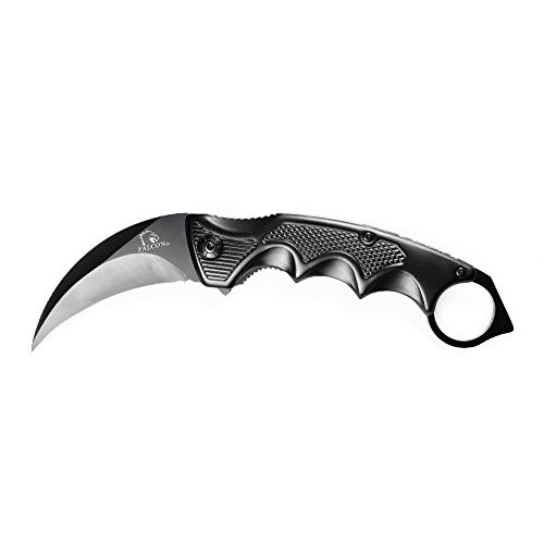 Full Metal CSGO Karambit Claw Tactical Spring Assisted Folding Kni...