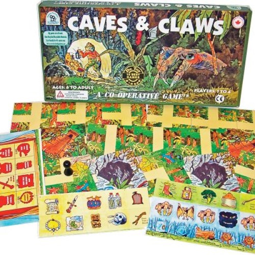 Family Pastimes Caves and Claws - An Award Winning Co-operative Ad...