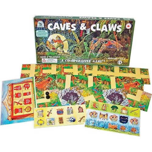 Family Pastimes Caves and Claws - An Award Winning Co-operative Ad...