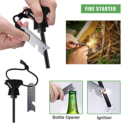 25 in 1 Survival Gear Kit, Famistar Emergency Survival Gear and Eq...