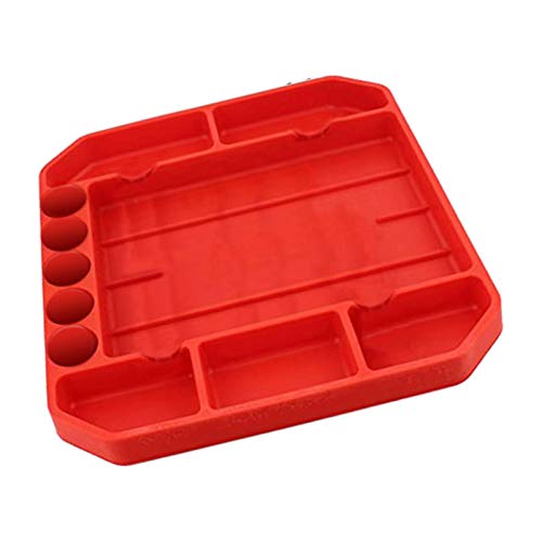 Famtasme Tool Storage Tray, Compartment Low-Profile Drawer Organiz...
