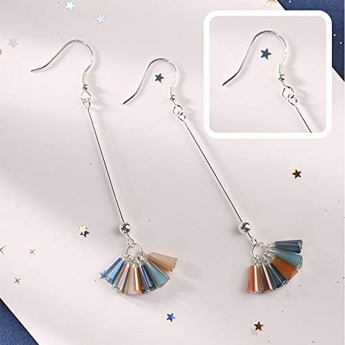 100 PCS Silver Earring Hooks Hypoallergenic Stainless Steel Earrin...