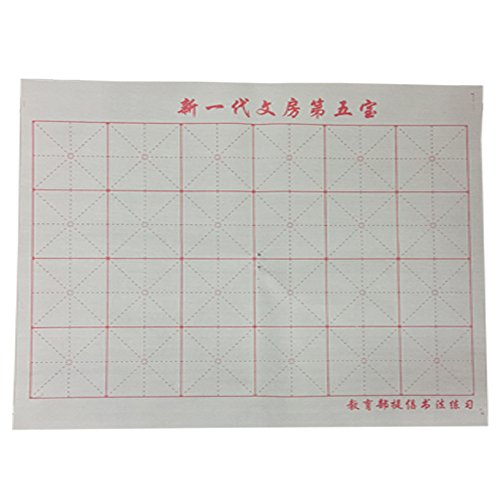 FancyWolf Chinese Calligraphy Set Rewritable Water Writing Cloth F...